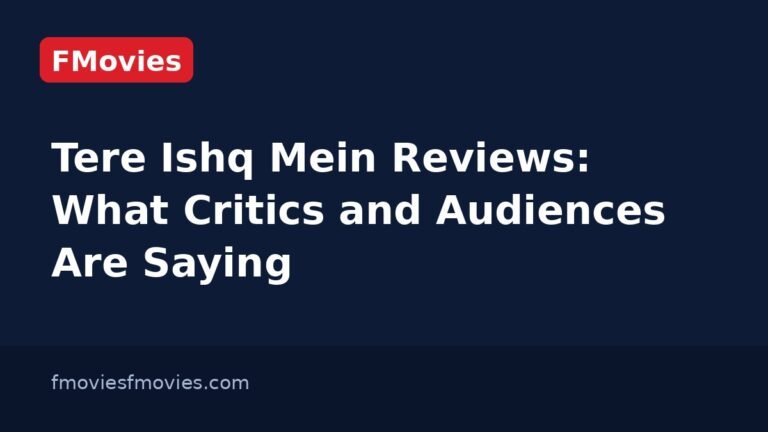 Tere Ishq Mein Reviews: What Critics and Audiences Are Saying
